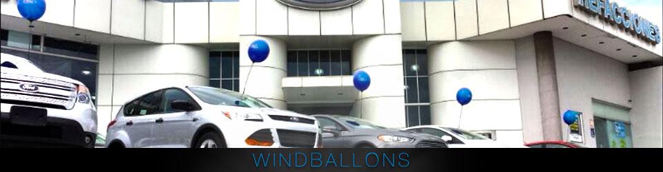 Globos Publicitarios para Ventanilla de Auto